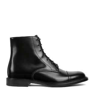 Chaussures montantes à lacets pour homme avec bande Web