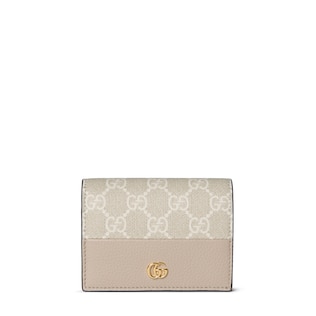Bi-color GG Marmont small wallet