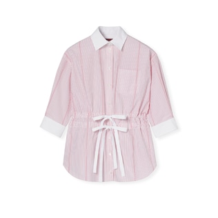 Chemise en fil de coton coupé Gucci
