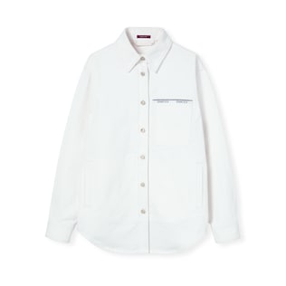 Denim shirt with Gucci selvedge