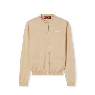 Cashmere silk cardigan