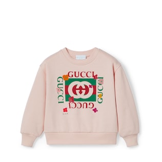 Children's cotton sweatshirt with print