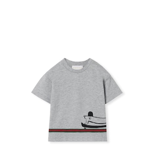 Baby cotton T-shirt with print