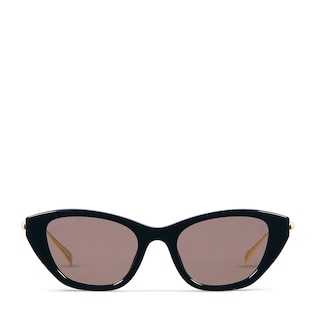 Cat eye frame sunglasses