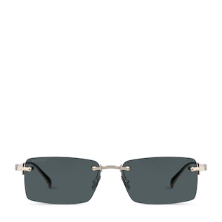 Rectangular frame sunglasses