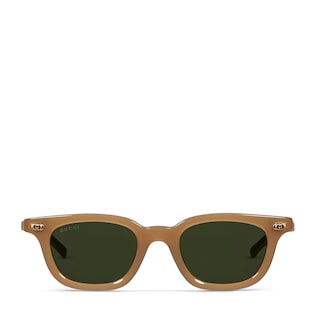 Oval frame sunglasses