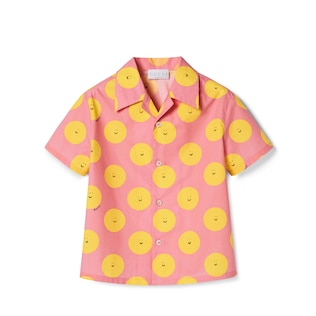 Children's printed cotton shirt