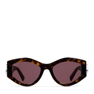 Oval frame sunglasses