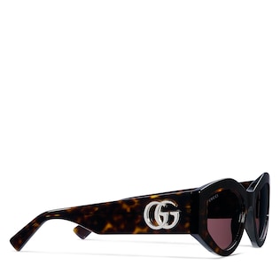 Oval frame sunglasses