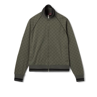 Jacke aus GG Jerseyjacquard mit Reißverschluss