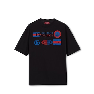 コットンジャージー プリント Tシャツ
