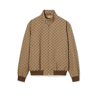GG canvas bomber jacket