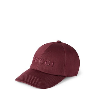 Casquette en coton avec broderie