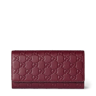 GG Emblem continental wallet