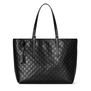 GG Emblem large tote bag