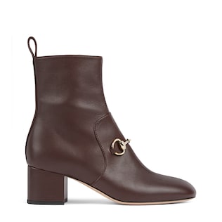Women's ankle boot with Horsebit