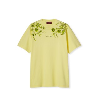 Soft cotton jersey T-shirt with print