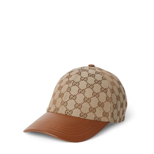 GG canvas baseball hat