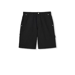 GG cotton denim jacquard shorts