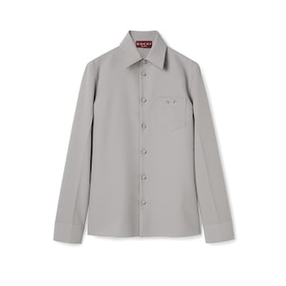 Technical panama shirt with Horsebit