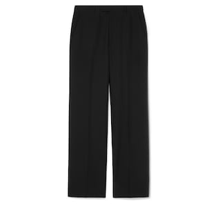 Silk twill pant