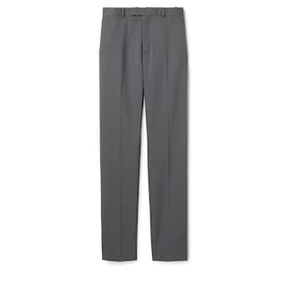 Heavy wool satin pant