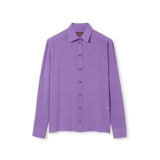 Silk crêpe de chine shirt
