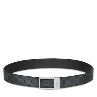 GG belt with rectangular buckle
