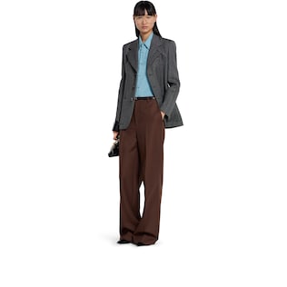 Interlocking GG silk jacquard shirt