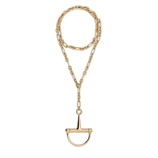 Half Horsebit necklace