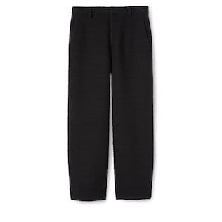 Wool bouclé pants