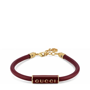 Bracelet with enamel Gucci