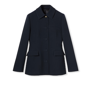 Light crêpe wool jacket