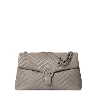 Sac à épaule grand format à motif GG Marmont