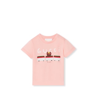 Baby cotton T-shirt with print