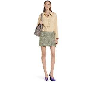 Interlocking GG silk jacquard shirt