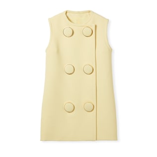 Vest with maxi buttons