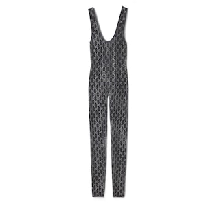 GG crystal embroidered jumpsuit