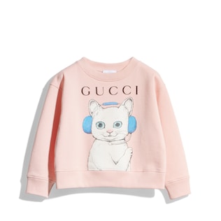 Children's cotton sweatshirt with print