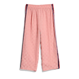 Children's GG viscose pants