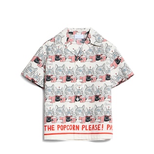 Children's printed cotton shirt