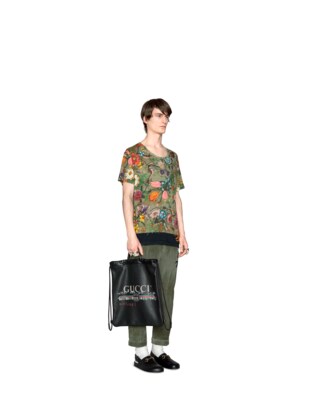 Rucksack mit Gucci Coco Capitán-Logo