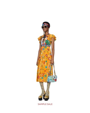 Unskilled Worker silk dress
