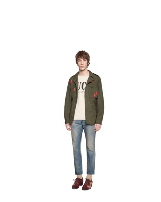 Gucci Cities cotton sweatshirt
