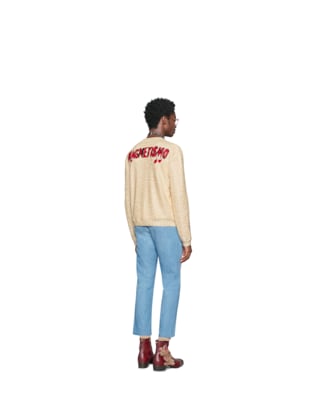 Maglione motivo Biancaneve con paillette