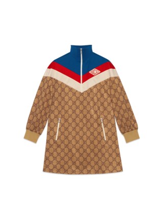 GG technical jersey dress