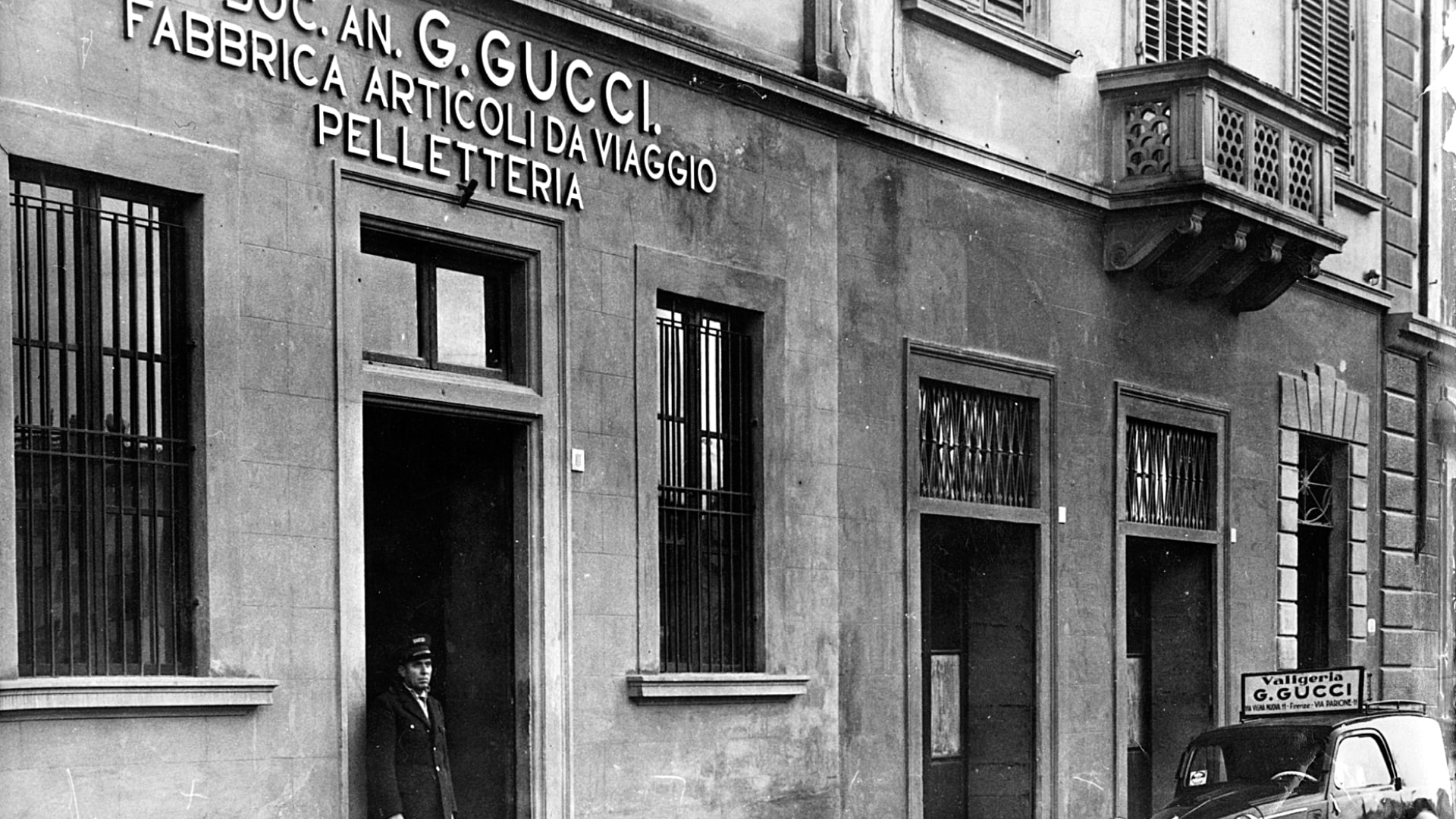 Gucci workshop, Lungarno Guicciardini 11, Florence, 1940s | Gucci Archive