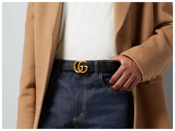 Gucci diamond belt size 95 selling