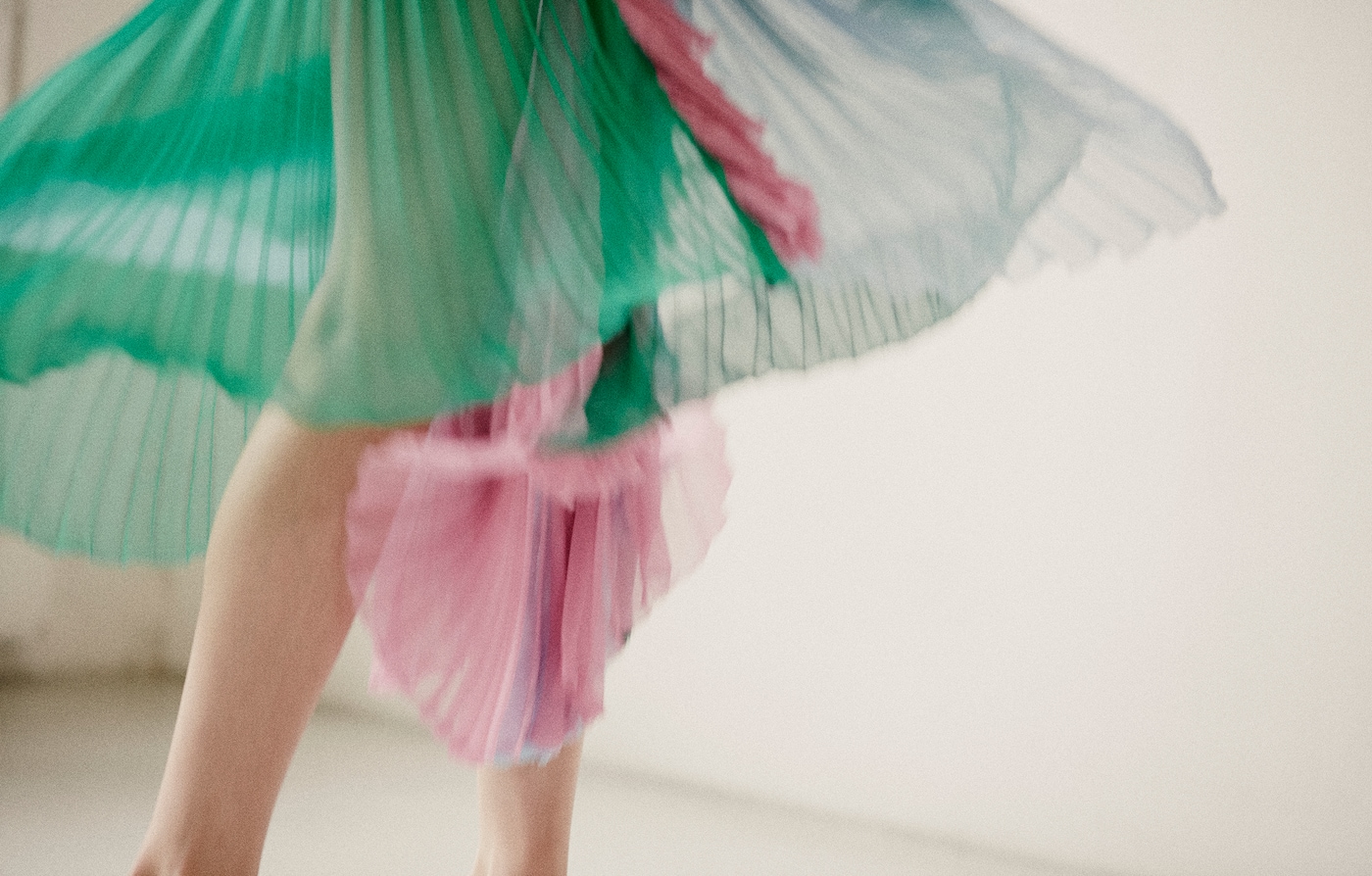 Sweeping <strong>dresses</strong> and the promise of the <strong>unexpected</strong>.Delicate movements