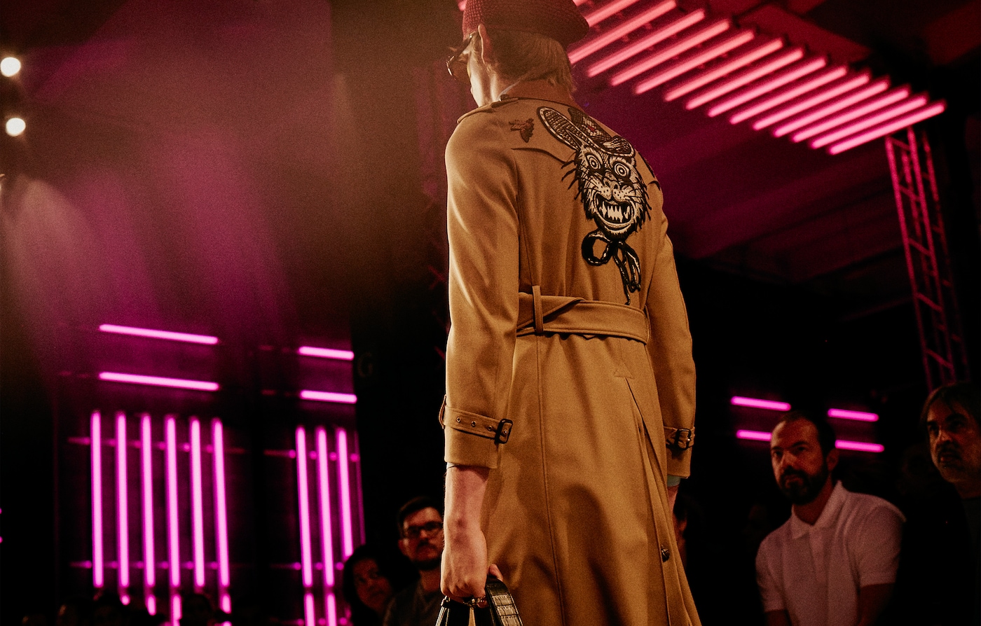 Highly textured with modern accents, the classic <strong>cover-up</strong> is <strong>refreshed</strong> for spring.The Front Line